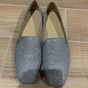 Brand new jcrew sparkle loafers